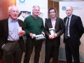 Dr. John O'Dea, Ballyvaughan, Co. Clare, Dr. Ger Corrigan, Ballingarry, Co. Limerick. Dr. Jerry Cowley, Mulranny, Co. Mayo and Michael Cooper, Daiichi Sankyo.  at the launch of the Rural Doctors Website in the Bunratty Castle Hotel, Bunratty, Co. Limerick